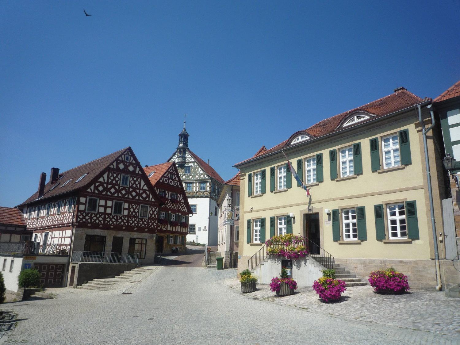 Hotel Drei Kronen Burgkunstadt Exteriér fotografie